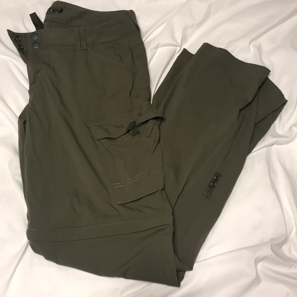 Prana Long hiking pants / zip off to shorts